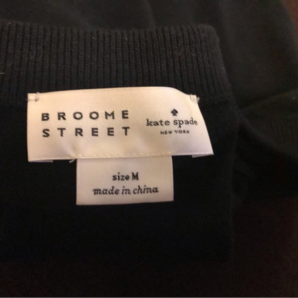 Kate Spade Broome Street Ooh La La Crewneck Sweater Sz M - Picture 2 of 5